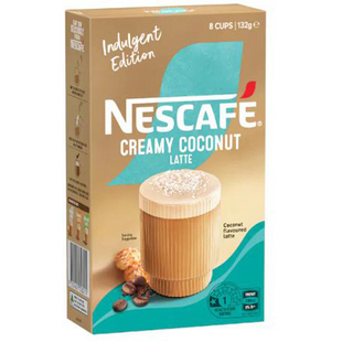 Nescafe Creamy Coconut Latte Sachets 8 pack 132g椰香速溶咖啡