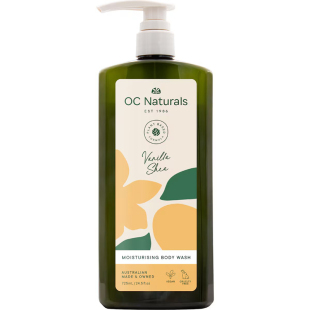 OC Naturals Vanilla Shea Moisturising Body Wash 725ml 沐浴露