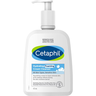 Cetaphil Hydrating Foaming Cream Cleanser补水泡沫洁面乳473ml