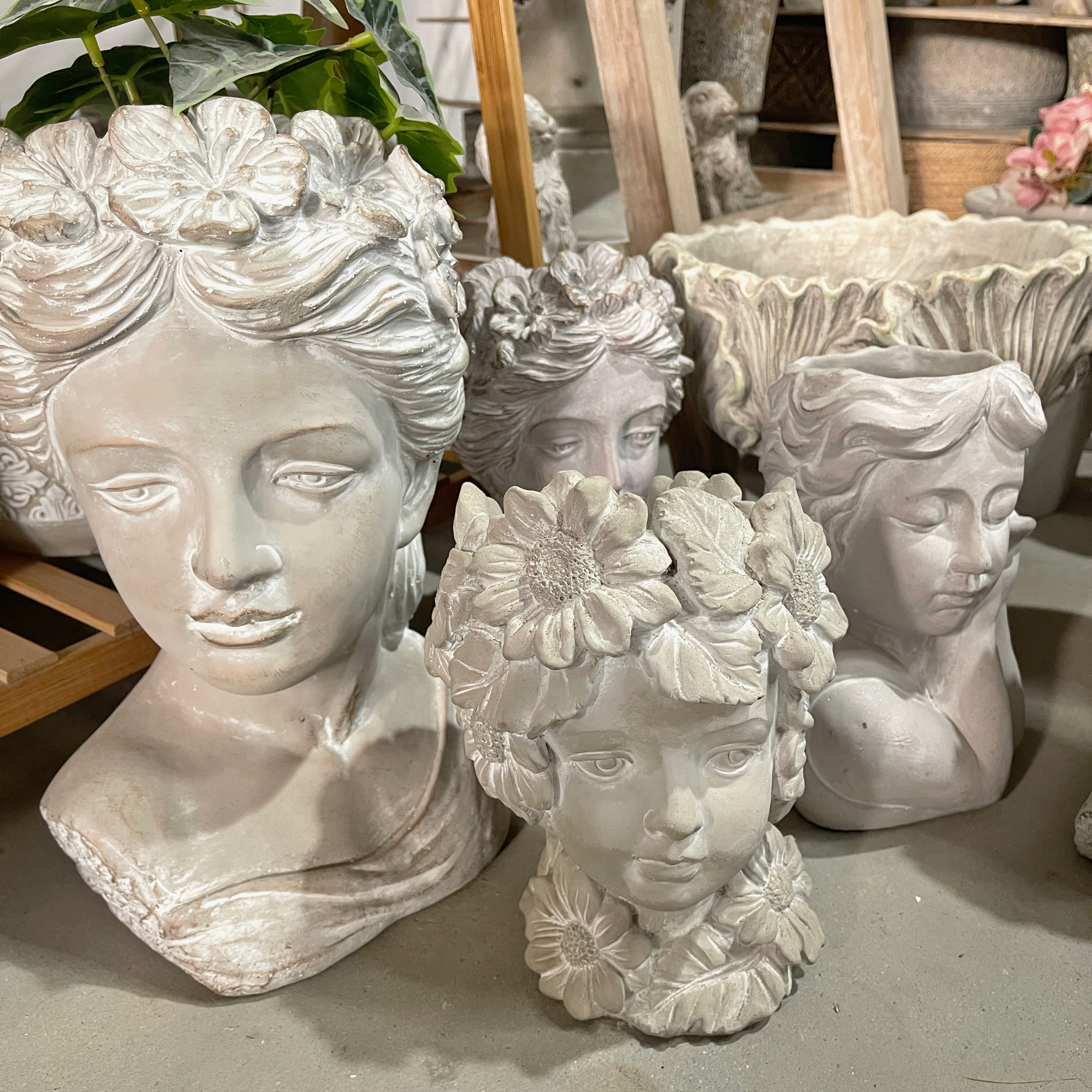 孤品水泥北欧花盆特色