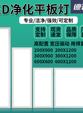 非标定制LED净化平板灯300×1200电子厂医院手术室无尘车间洁净灯