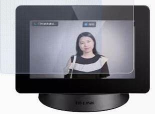 适用TP-LINK 门铃伴侣TL-DP2 TL-DP2C可视对讲主机5寸钢化膜防爆膜护眼膜屏幕保护膜软膜防刮高清膜
