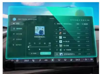 适用长安深蓝SL03导航钢化膜屏幕贴膜保护膜软膜高清膜防刮膜
