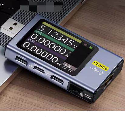 适用FNIRSI-FNB58 USB电压电流表钢化膜防爆膜护眼膜屏幕保护膜软膜防刮高清膜