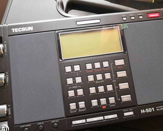 适用德生H501收音机钢化膜防爆膜护眼膜屏幕保护膜软膜防刮高清膜