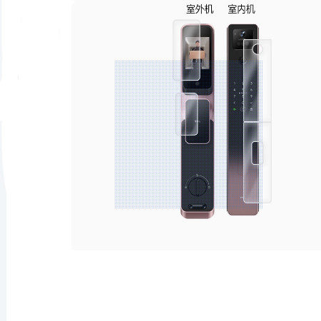 适用TCL智能门锁K7G Pro 防爆膜护眼膜屏幕保护膜软膜防刮高清膜