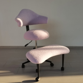 猴凳异形设计带靠背冥想瑜伽久坐不累宿舍电脑专用盘腿椅子