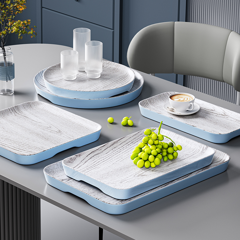 希尔托盘密胺加厚北欧