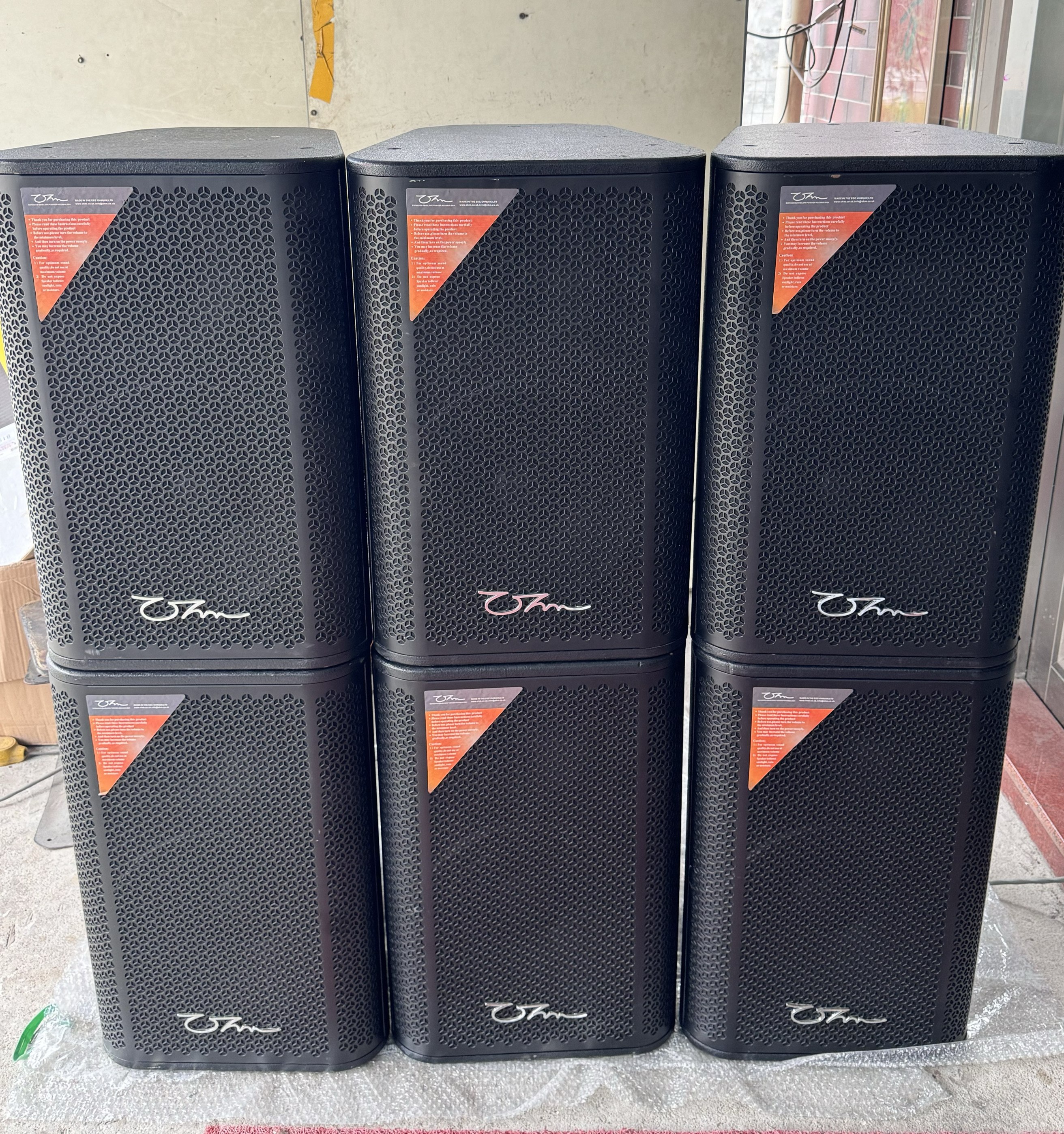 二手原装进口英国ohm奥妙 sn-12单12寸专业舞台ktv全频音箱
