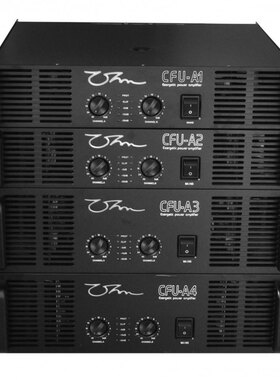 二手原装英国奥妙 OHM CFU-A2 2x650W专业功放