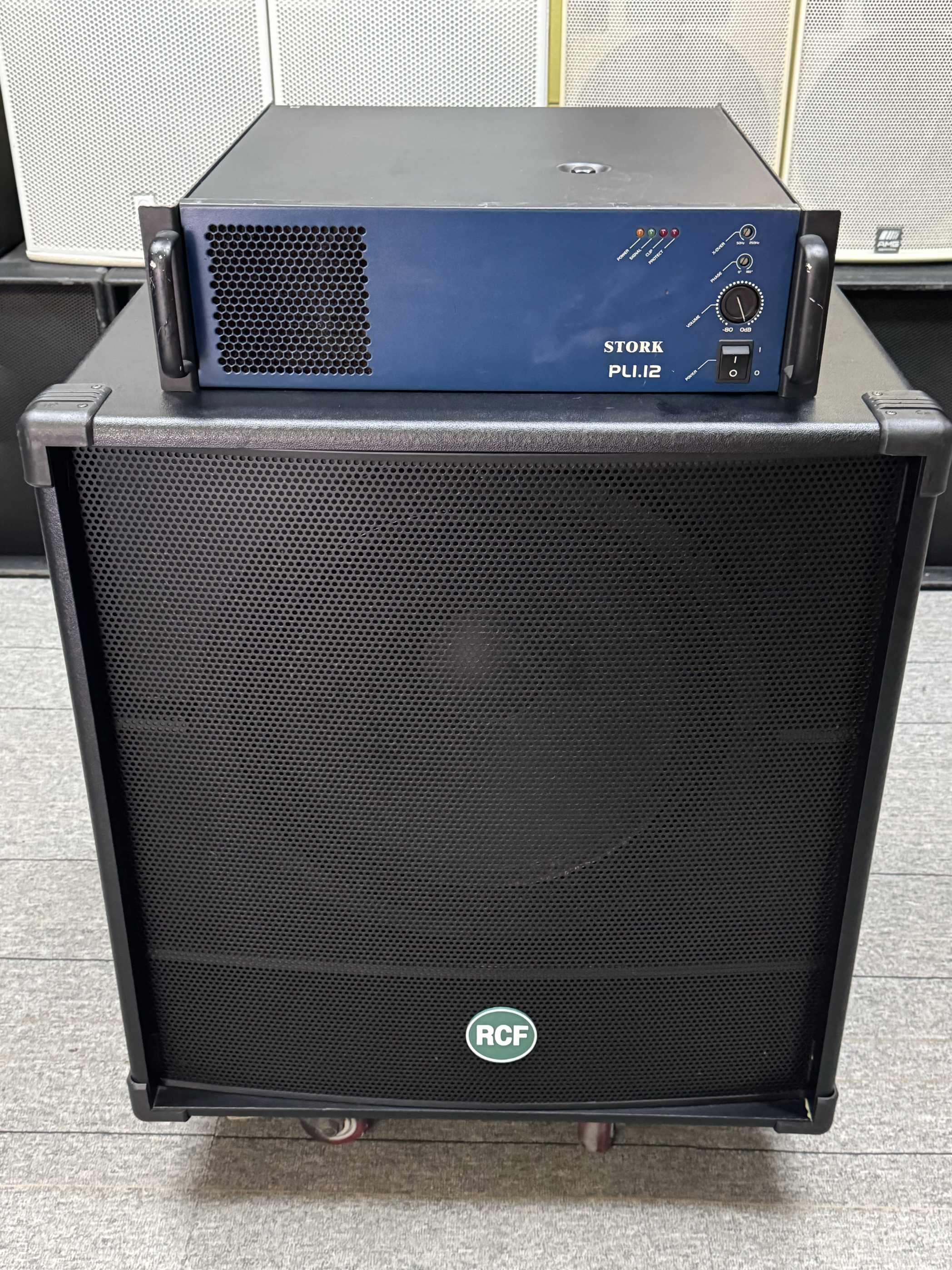 二手原装进口意大利RCF PFR180SW专业单18低音炮