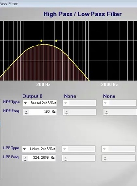 ASHLY雅士尼4.8SP音响处理器 ashly电脑调音控制软件
