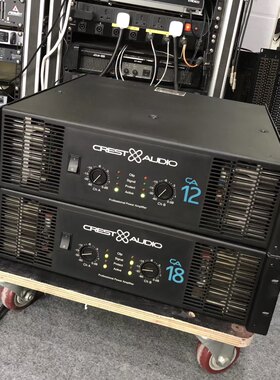 二手原装进口美国高峰CREST AUDIO CA12CA18专业舞台后级功放