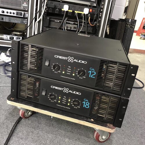 二手原装进口美国高峰CREST AUDIO CA12CA18专业舞台后级功放