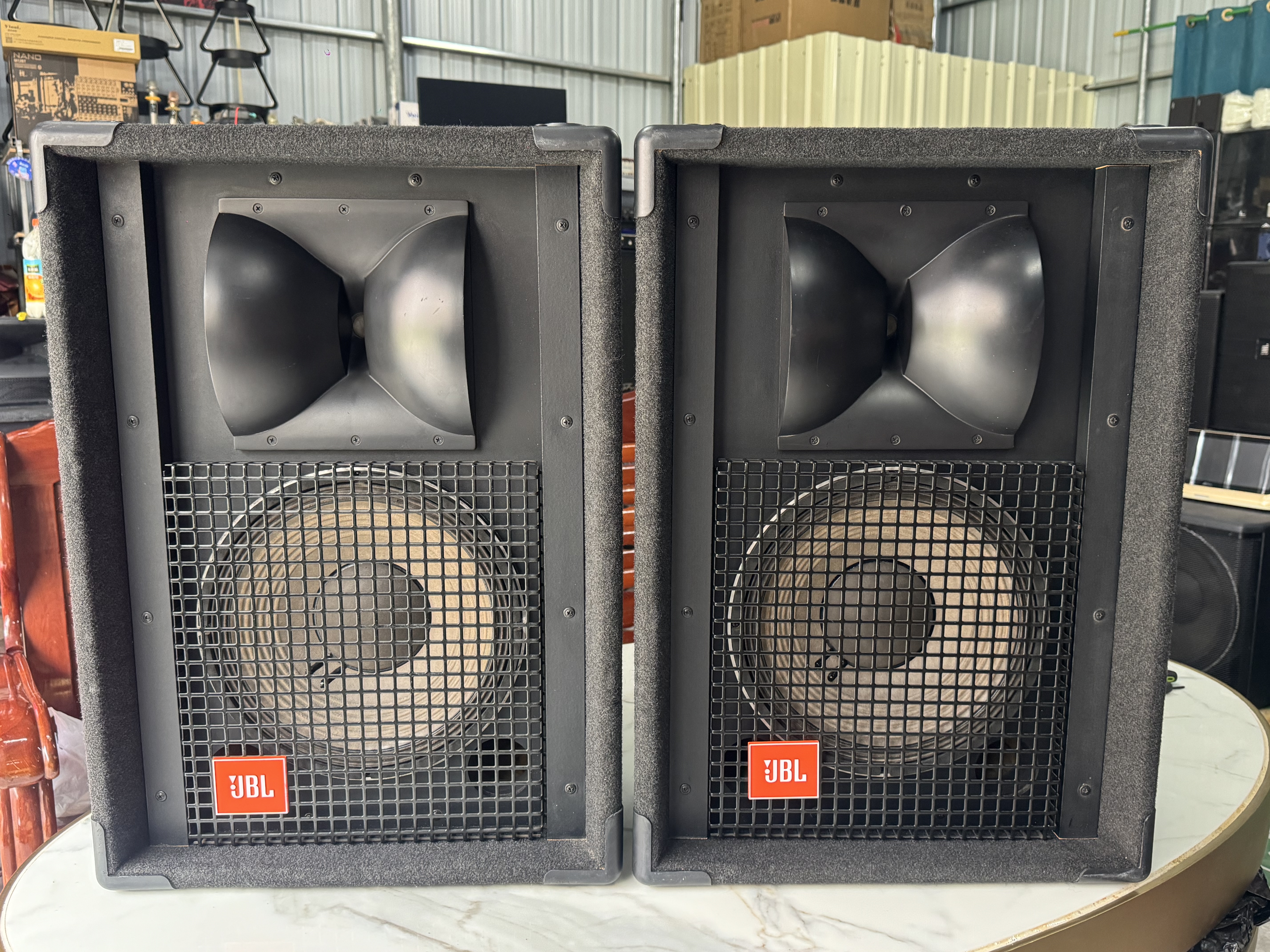 二手原装进口美国JBL SR4722A专业12寸舞台全频音箱 经典美产