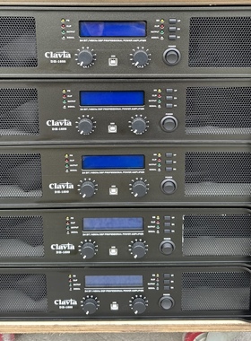 二手原装进口美国clavia DH-1600数字DSP专业舞台纯后级功放