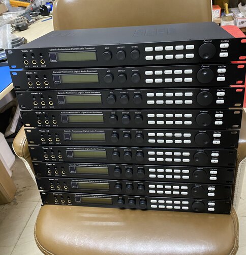 二手原装正品Vinal/韵乐 X5前级效果器混响卡拉OK专业防啸叫前置