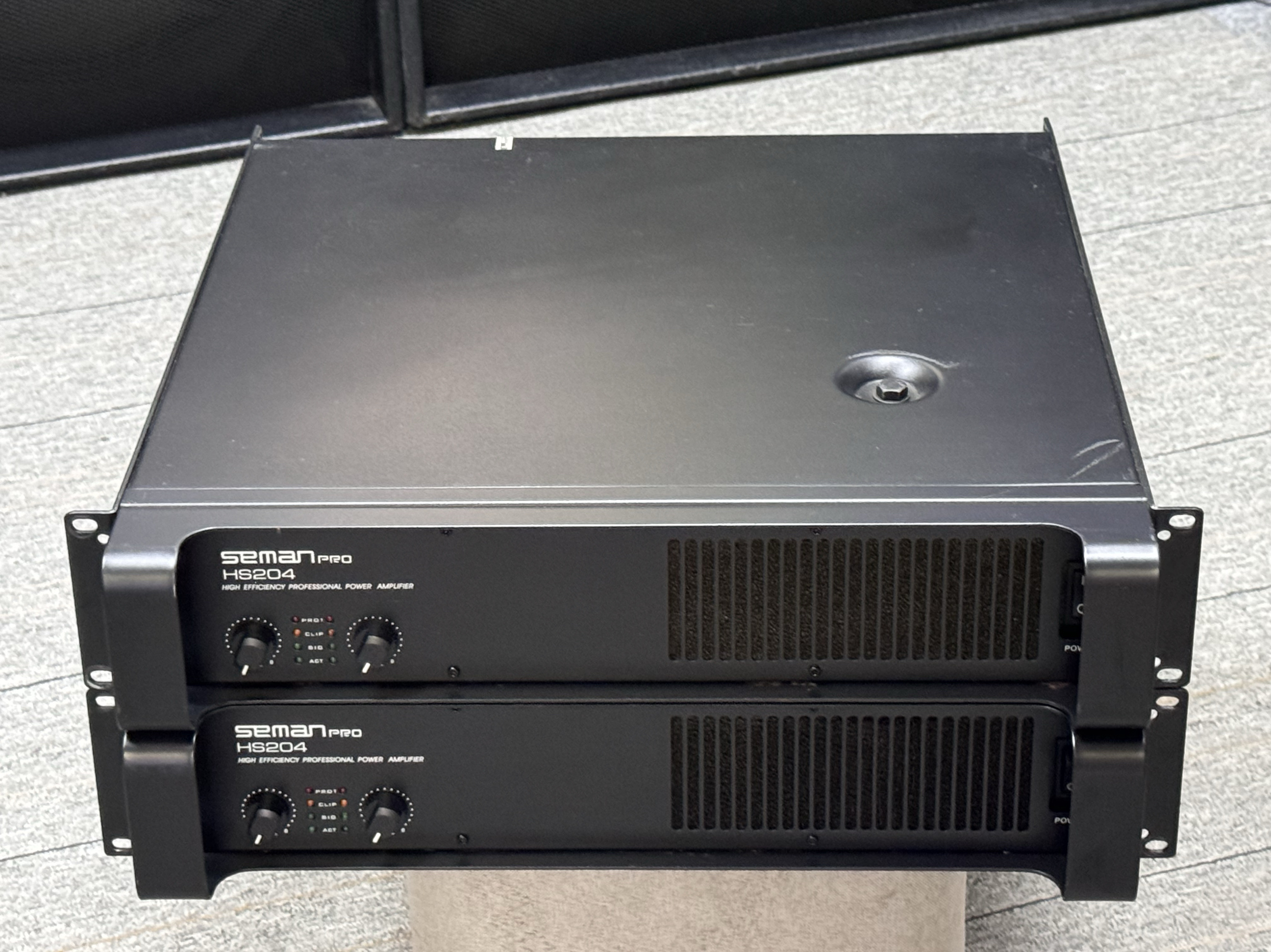 二手原装正品德国Seman pro/希曼 HS204专业舞台ktv后级功放