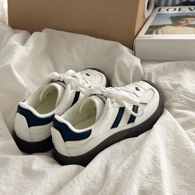 小众复古德训小白鞋13