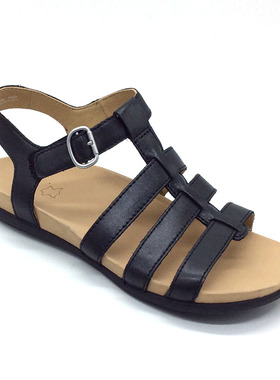 dansko时尚轻便平底凉鞋 黑色37码