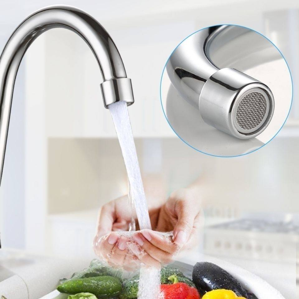 铜双控入墙式冷热水龙头厨房洗菜盆水槽旋转水龙头阳台洗衣池龙头,家装主材,面盆龙头,淘宝优惠券,粉丝福利购,淘宝优惠卷