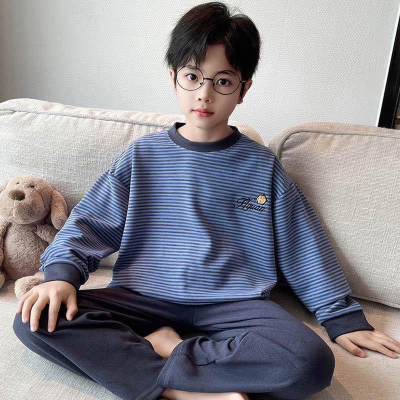 儿童套装男童德绒保暖睡衣秋冬长袖新款套头薄绒青少年睡衣家居服,童装/婴儿装/亲子装,家居服套装,淘宝优惠券,粉丝福利购,淘宝优惠卷