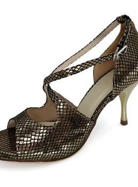 ProDancer阿根廷探戈舞鞋硬牛皮底 Argentine Tango 高跟 初学