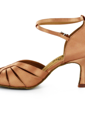 专业正品拉丁教师形体牛仔salsa室内软底中跟广场交谊成人舞蹈鞋