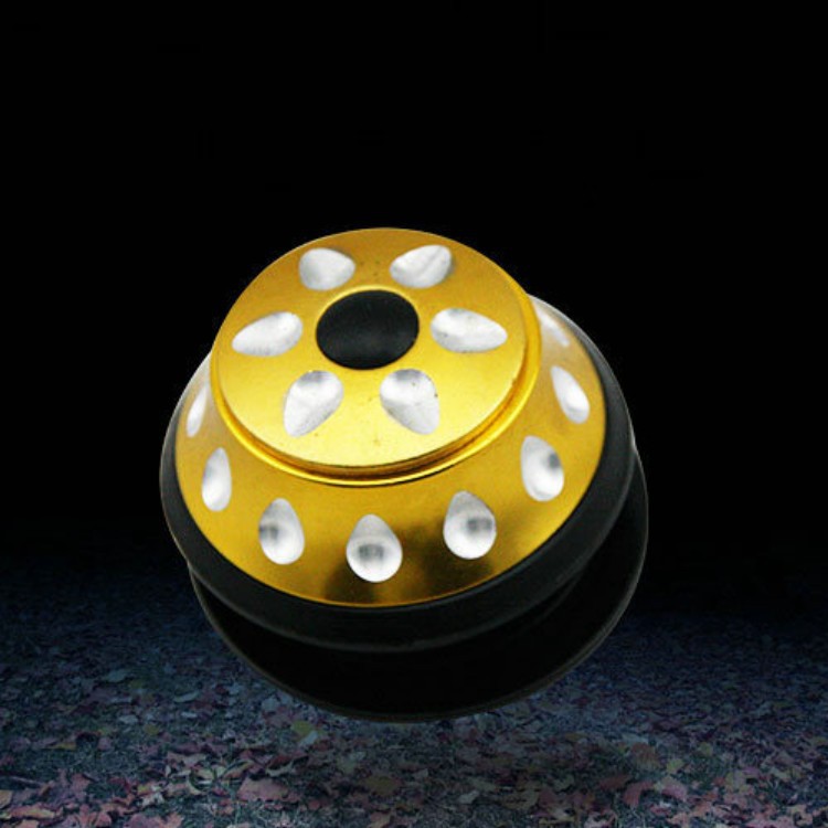 供应 CNC 铝合金散珠车头碗 44MM内置碗组金色 加盟