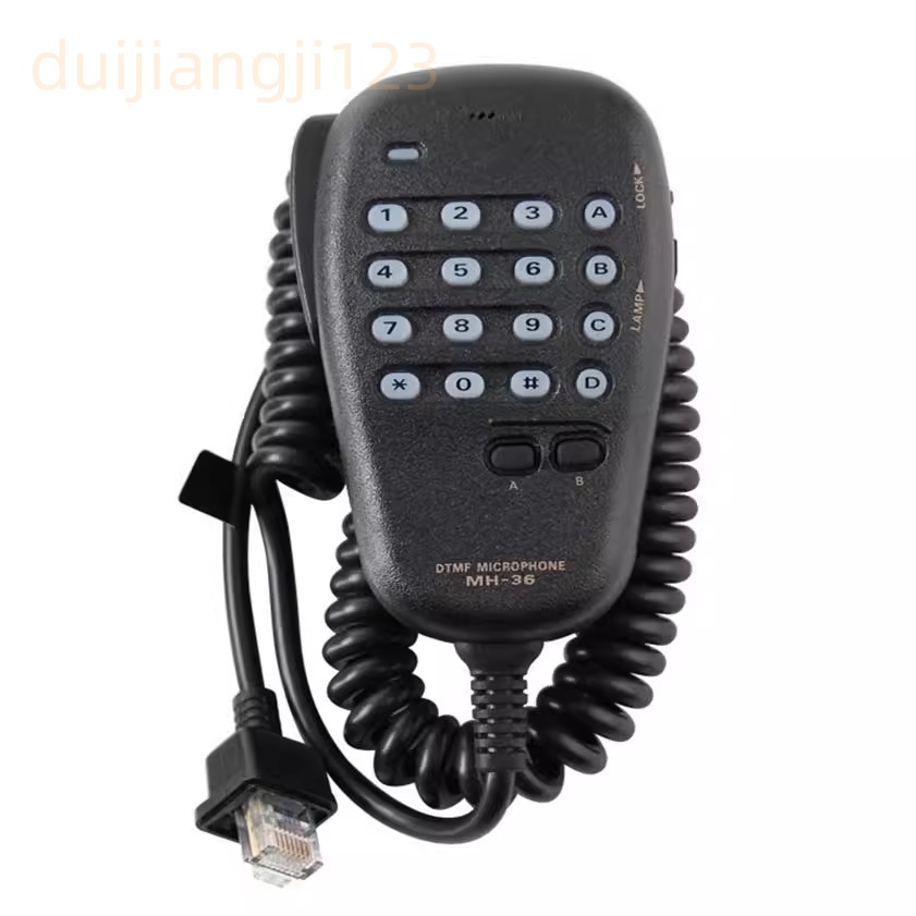 适配八重洲MH-36话筒喊话器DTMF麦克风数字手咪FT-1907R 7900R