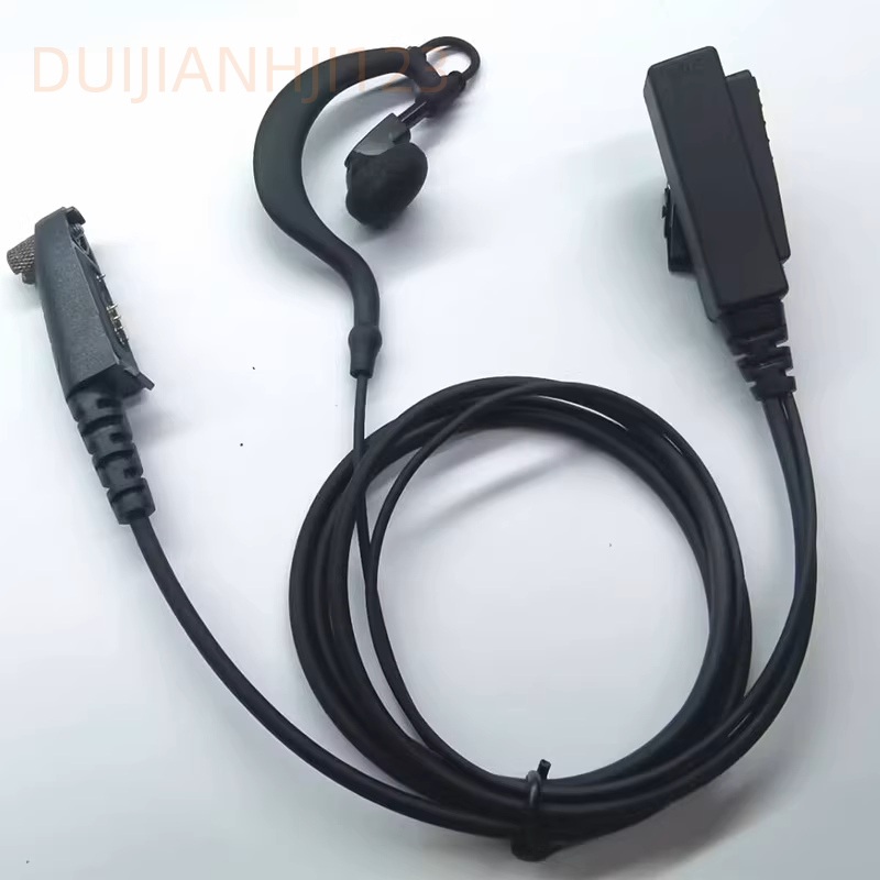 海云通HD766数字对讲机耳机耳麦耳挂式DMR对讲机耳机