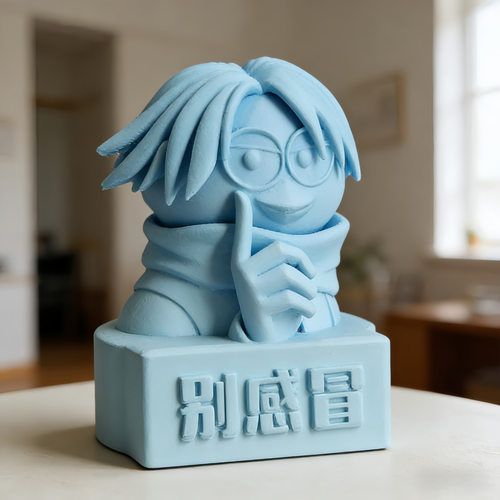 坤坤ikun别感冒创意桌面摆件3D打印新奇有趣桌摆