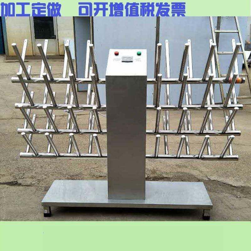 恒温烘干雨鞋架臭氧消毒热风胶靴烘鞋架食品厂不锈钢电加热水靴架