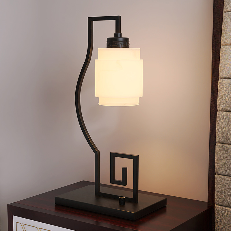 现代中式复古禅意台灯