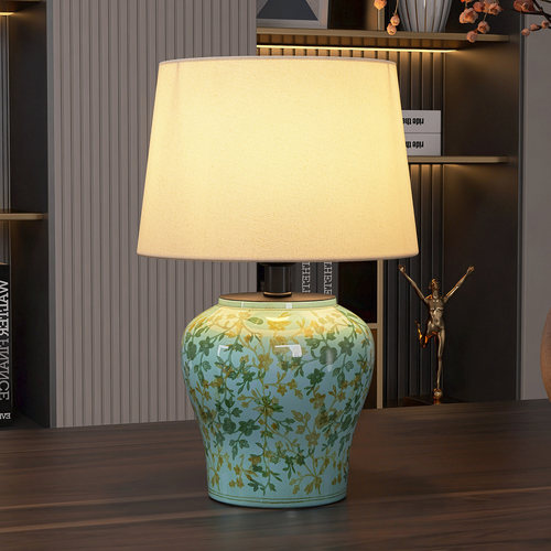 欧柏图景德镇手作陶瓷台灯