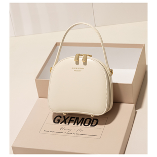 GXFMOD原创设计真皮手提女包2025春ins百搭精致可爱斜挎小包包