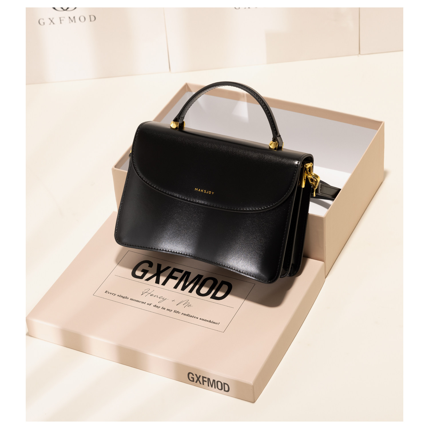 GXFMOD新品高级感通勤手提包2025小众复古牛皮小方包单肩斜挎女包,箱包皮具/热销女包/男包,小方包,淘宝优惠券,粉丝福利购,淘宝优惠卷