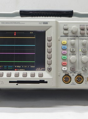 二手示波器泰克TDS3054数字荧光4通道带宽500MHz采样率5G保修包邮