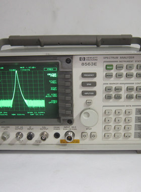二手安捷伦agilentHP8563E频谱分析仪9KHz-26.5GHz很新带保修包邮