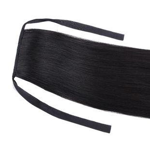 少女全真发马尾假发卷发直发女短长发隐形自然辫子接发片假发马尾