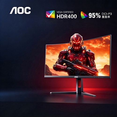 AOC显示器电竞双模曲面CQ27G4Z2