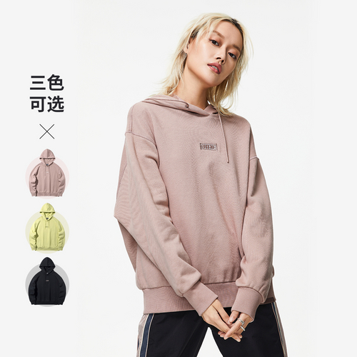 李宁反伍篮球宽松套头连帽卫衣