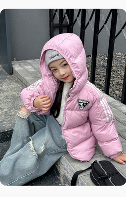 史努比儿童羽绒服轻薄男童冬季新款女童女款洋气轻便短款外套