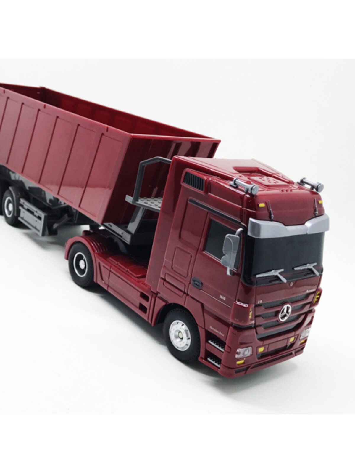 QINGYI 소년 장난감 자동차 큰 양동이 트럭 트랙터 원격 제어 덤프 트럭 원격 제어 트럭 엔지니어링 차량 원격 제어 자동차