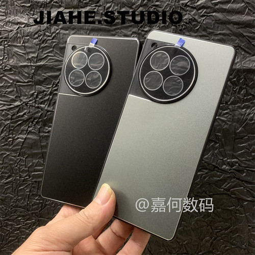 铝合金背板带镜头膜适用OnePlus一加13一加12手机壳1+ACE5 ACE3一加ace2pro硬壳一加13T全包保护壳轻奢商务男