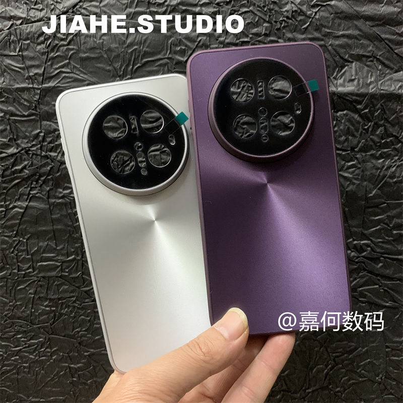 轻奢极光CD纹适用华为mate70pro mate60pro mate50手机壳Pura70pro硬壳nova13pro全包p60保护壳mate40简约ins