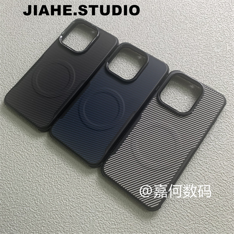 仿凯夫拉纹碳纤维纹贴皮适用OPPOFindx9pro手机壳Findx8pro磁吸Findx7ultra保护壳reno13防摔reno12轻奢商务