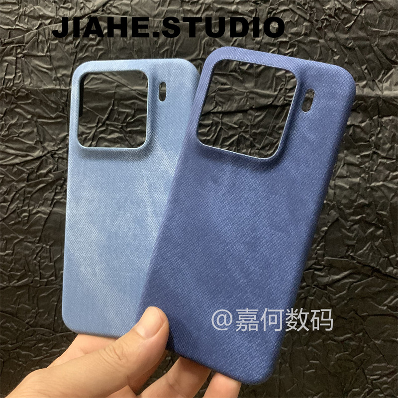 半包牛仔布适用小米15pro小米14 ultra手机壳小米13 pro红米k80pro硬壳k70pro保护壳轻奢简约男女商务ins磨砂