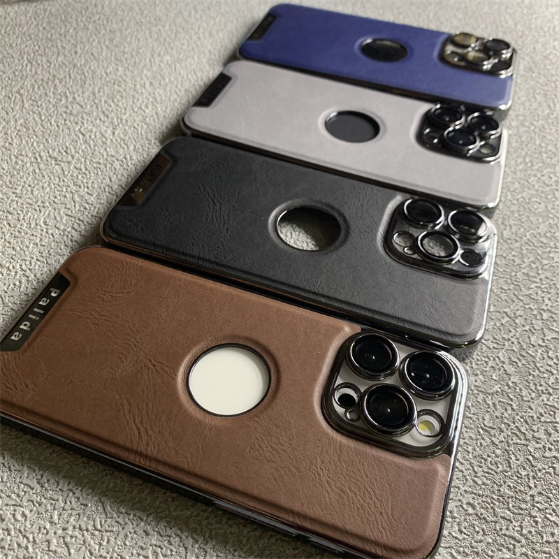 轻奢皮纹电镀边贴皮适用iPhone15proMax手机壳苹果16proMax保护壳14proMax商务13proMax硬壳12proMax全包轻薄,3C数码配件,手机保护套/壳,淘宝优惠券,粉丝福利购,淘宝优惠卷