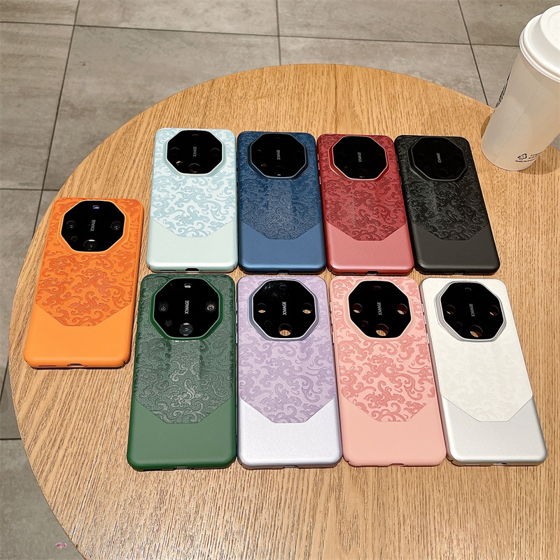 ins国潮龙纹素皮秒变非凡大师适用华为mate60pro mate50 mate40 mate30手机壳Pura70pro硬壳nova12保护壳男女